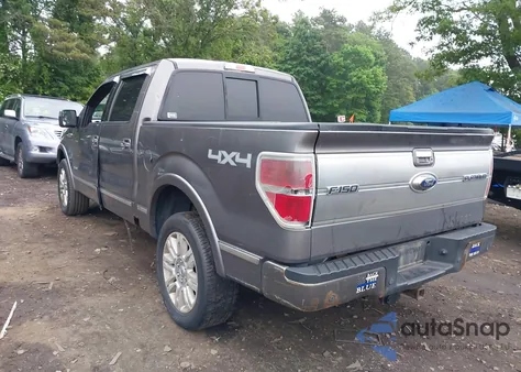 2014 Ford F-150 Platinum из США, поврежденный, VIN 1FTFW1ET5EFB67671